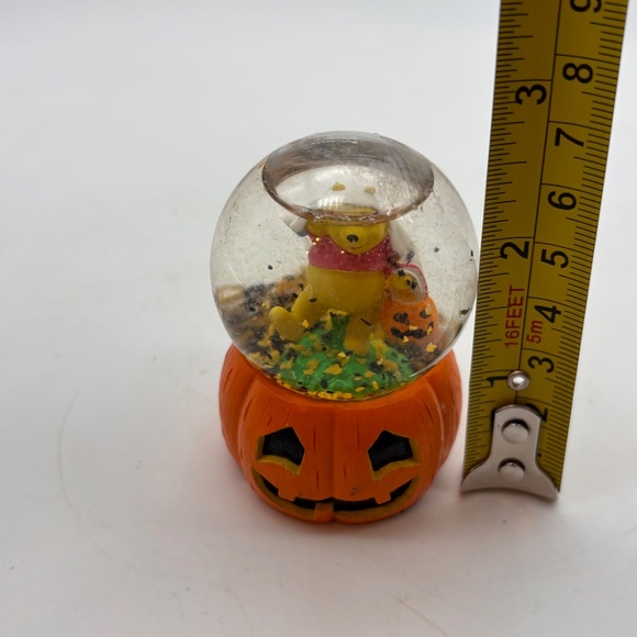 Disney Parks WDW Winnie the Pooh and Friends Pooh Halloween Mini Snow Globe - Picture 9 of 10